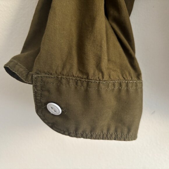 Engineered Garments Olive Green Button-up Work Shirt - Medium mi USA - Picture 11 of 12